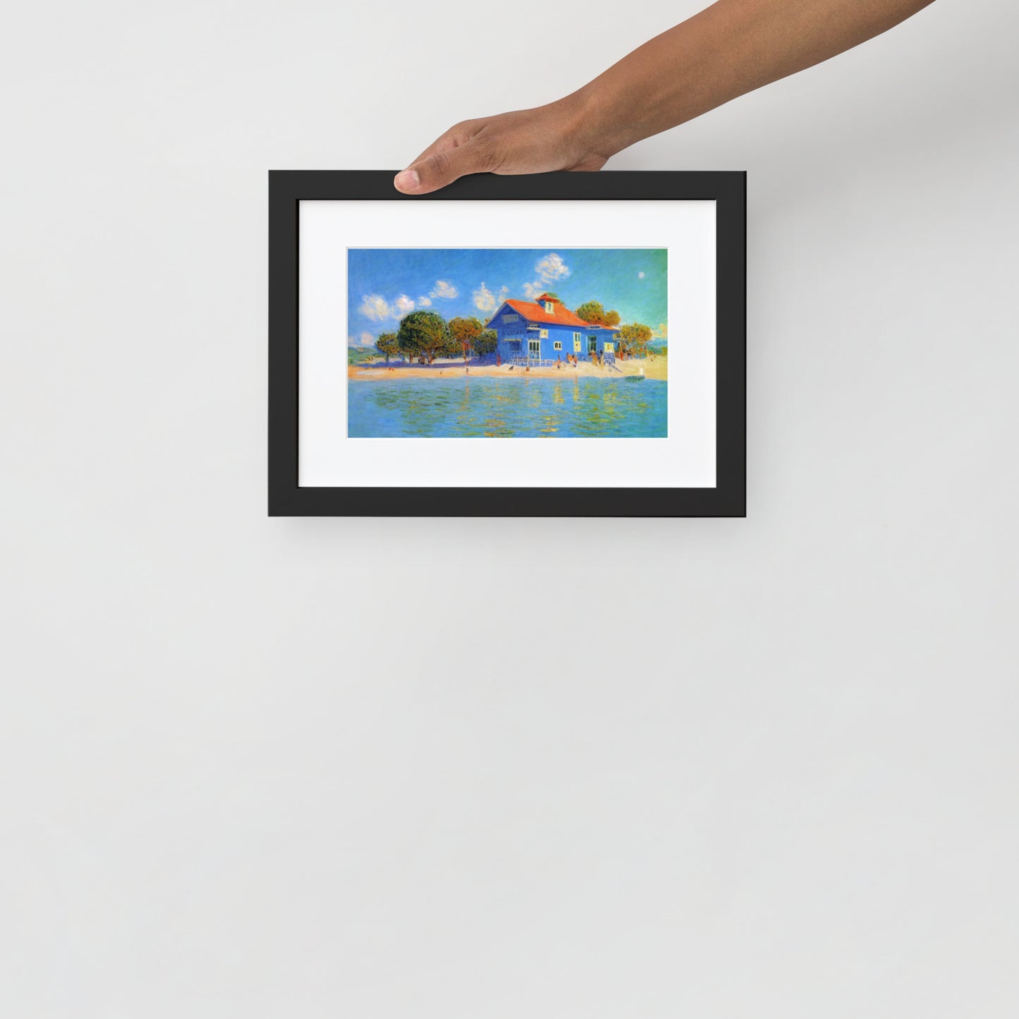 Matte Paper Framed Poster With Mat