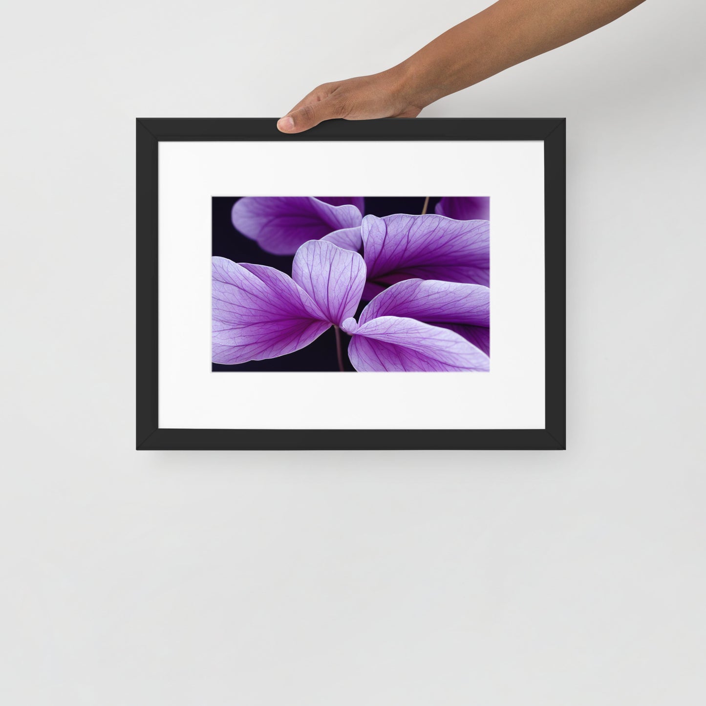 Matte Paper Framed Poster With Mat