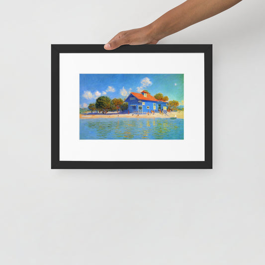 Matte Paper Framed Poster With Mat