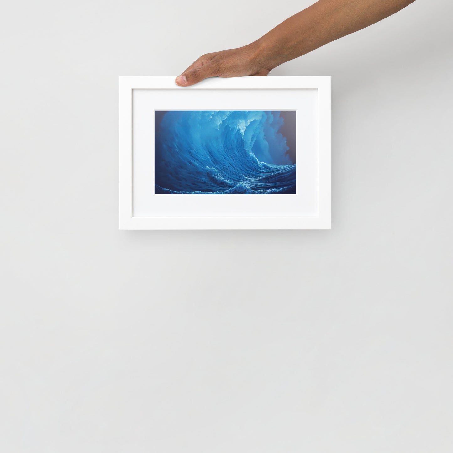 Matte Paper Framed Poster With Mat