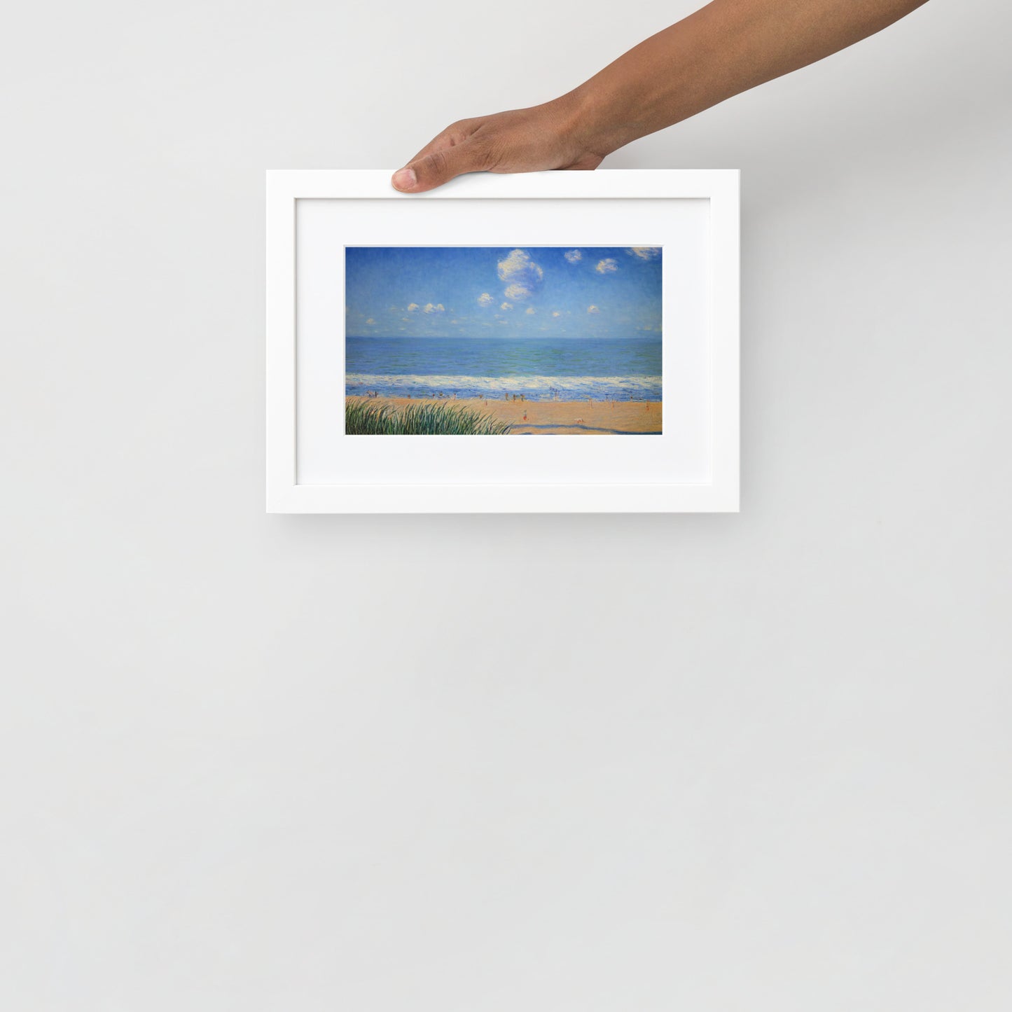 Matte Paper Framed Poster With Mat